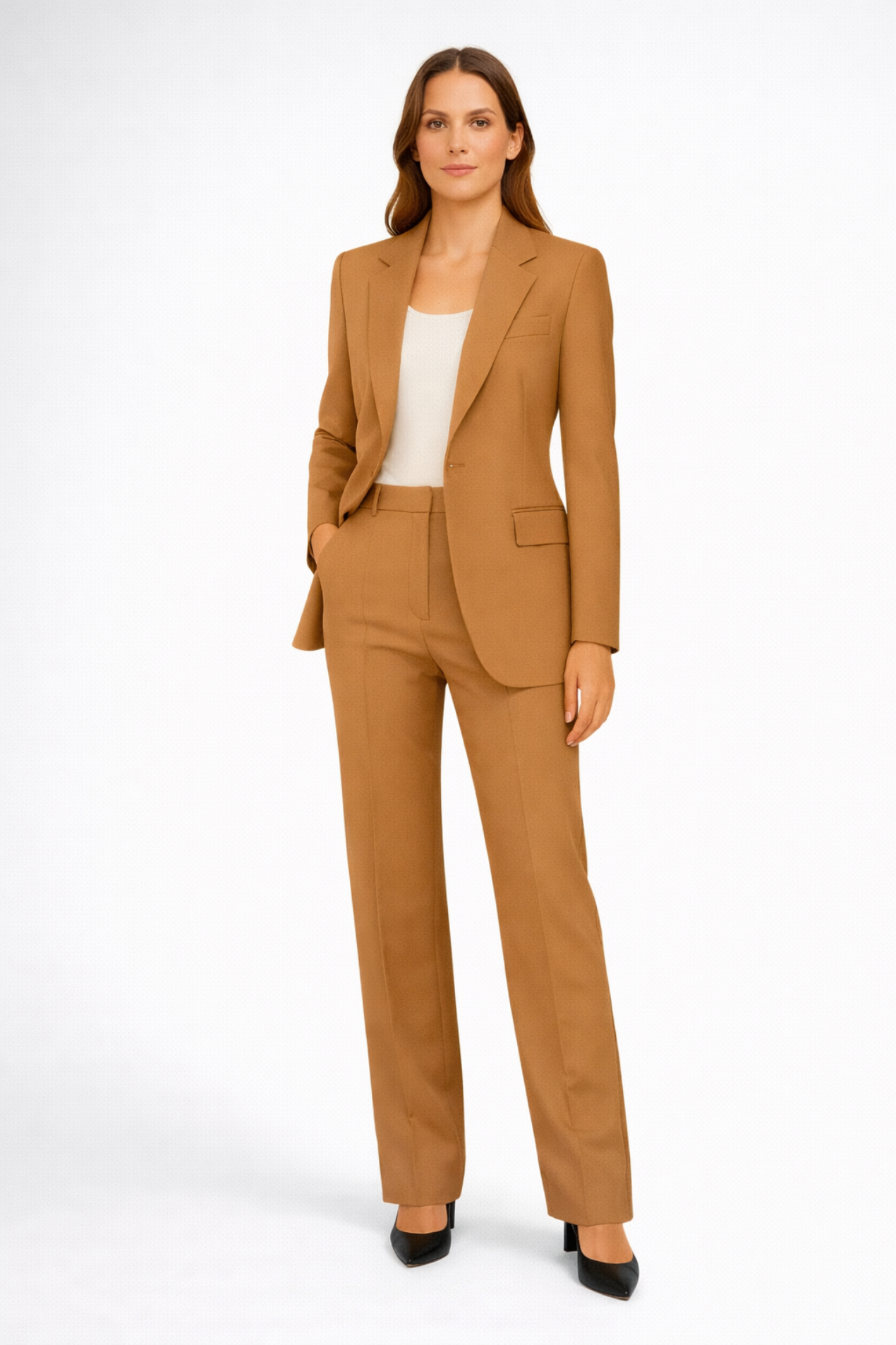 Tailleur Femme avec Blazer et Pantalon