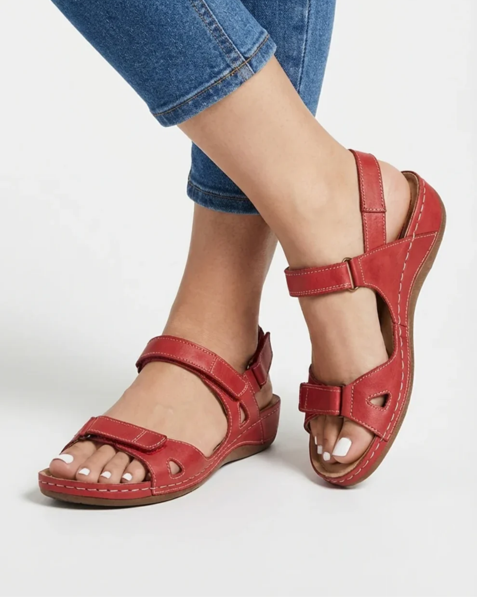 Sandale confortable à semelle ergonomique