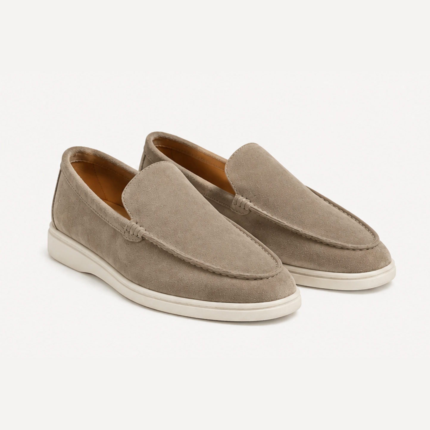 Mocassins Slip-On En Suédine Luxe – Homme Élégant & Confortable