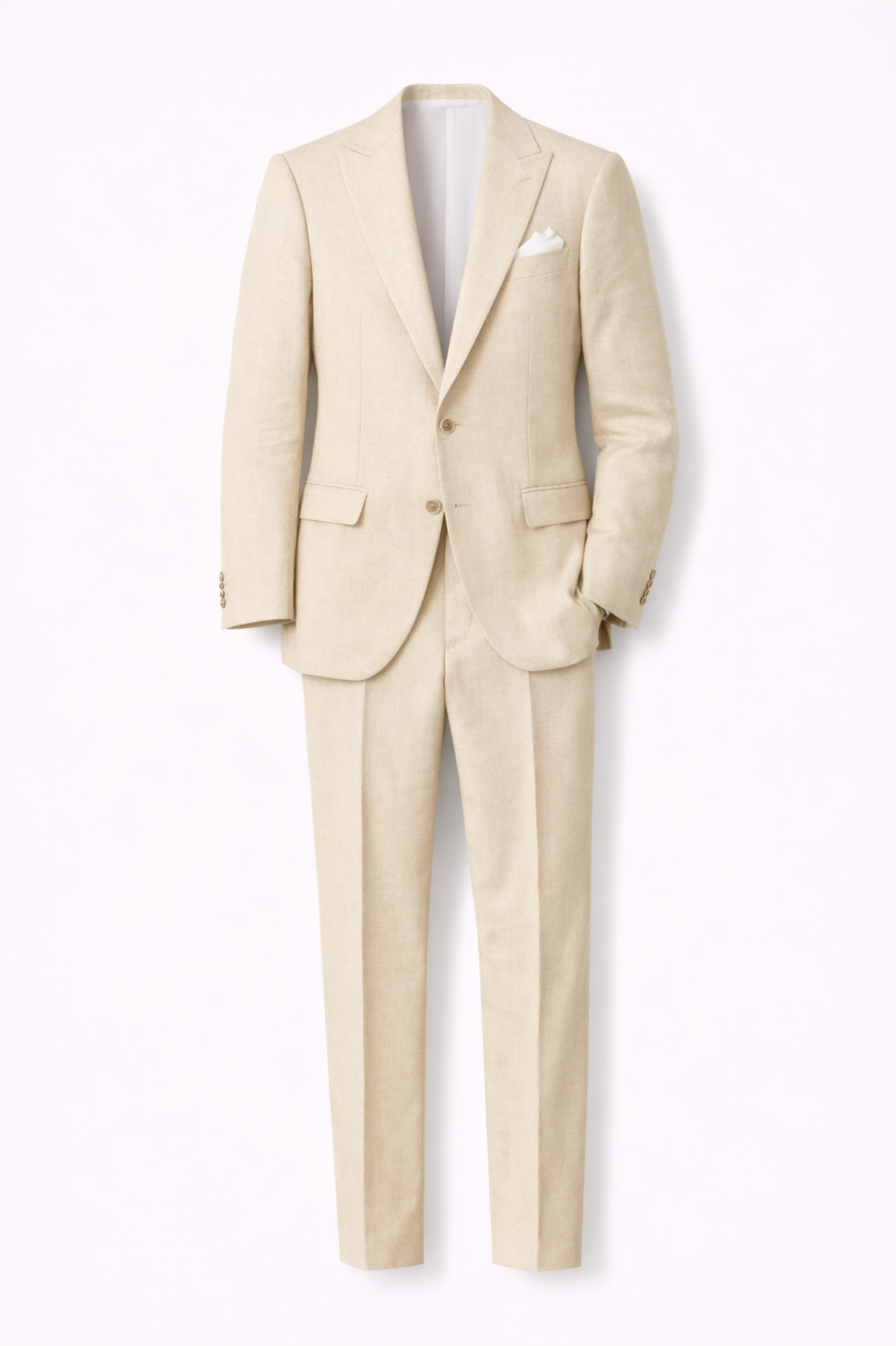 Completo elegante da uomo 2 pezzi – Blazer slim fit e pantaloni sartoriali