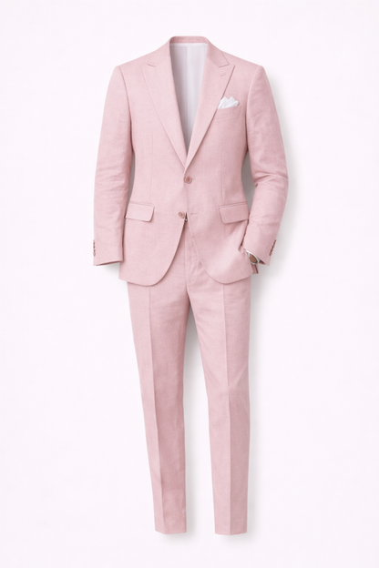Completo elegante da uomo 2 pezzi – Blazer slim fit e pantaloni sartoriali
