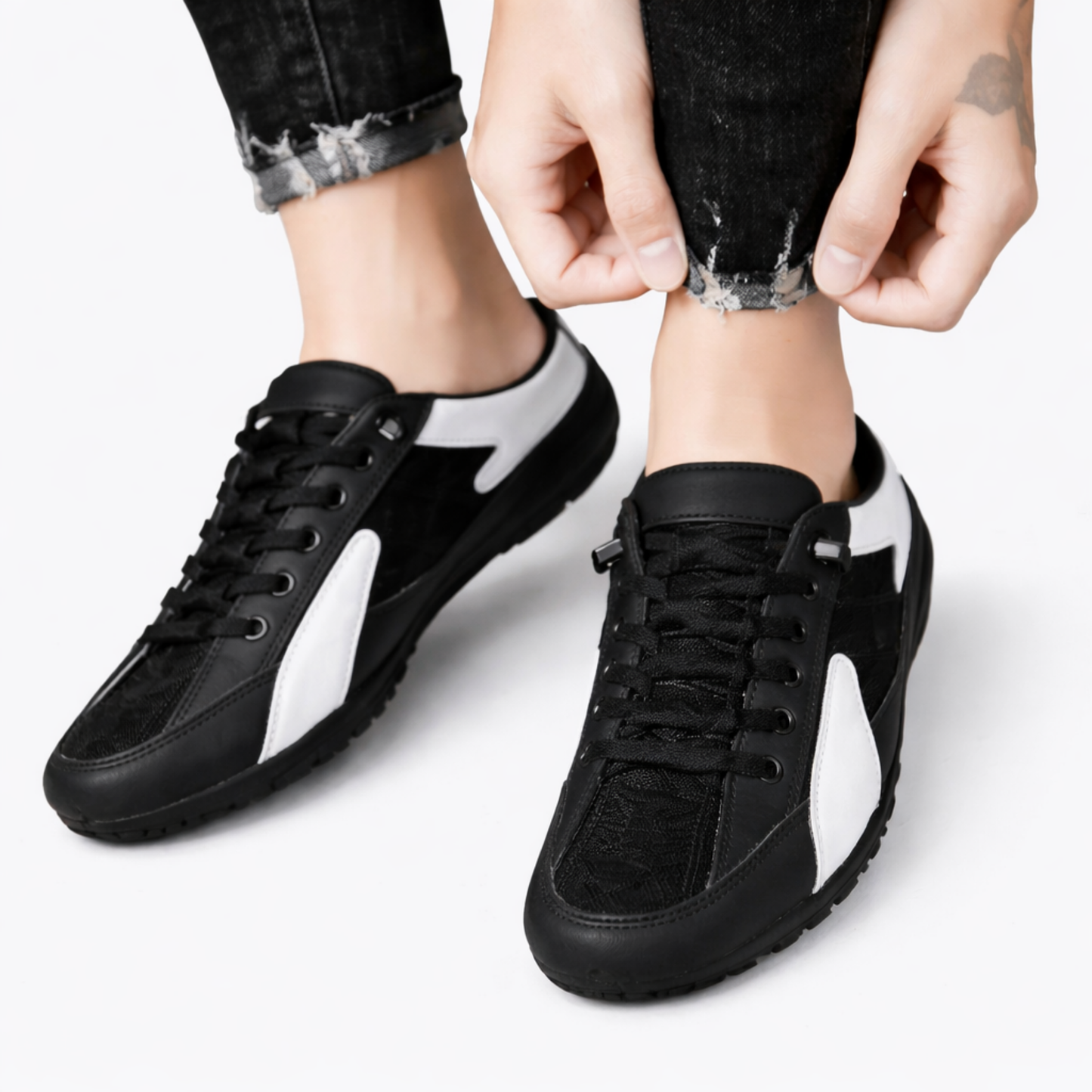 Ciabatte Sneaker da Uomo – Stile Sportivo Aperto e Confortevole