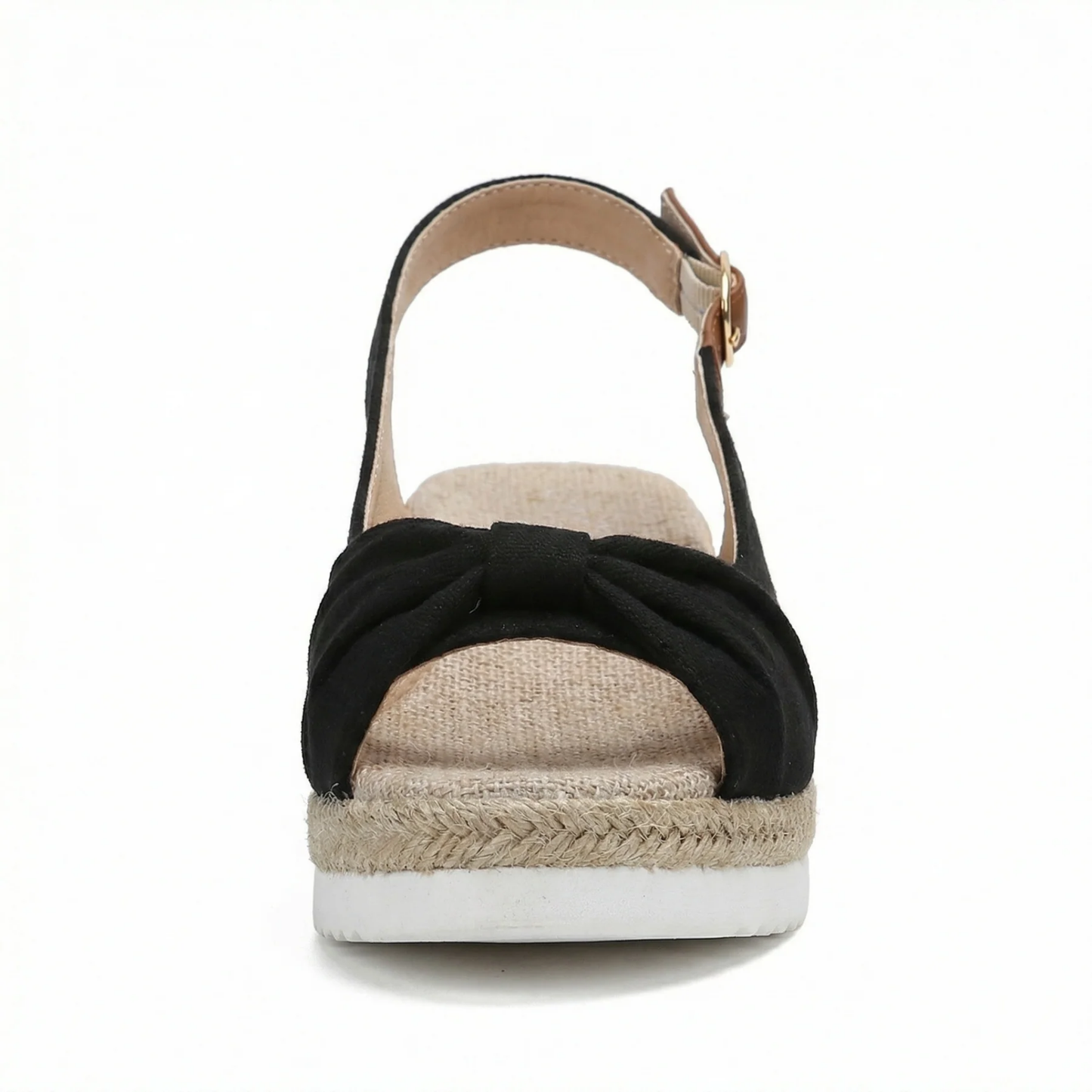 Sandali Donna Comodi Ergonomici – Sandali con Zeppa e Cinturino Regolabile