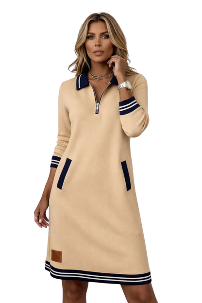 Robe Pull Femme – Style Sport-Chic Élégant