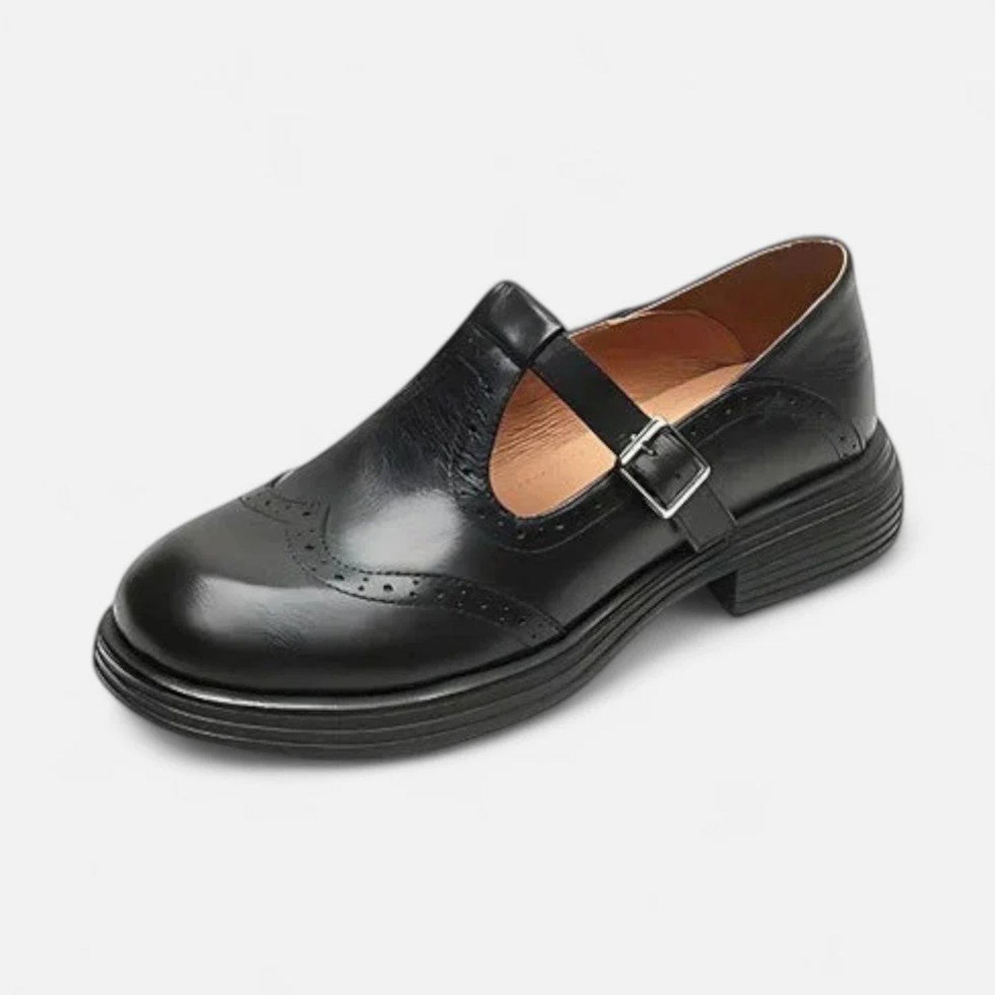 Tongs réglables pour femme | Cuir, élégantes