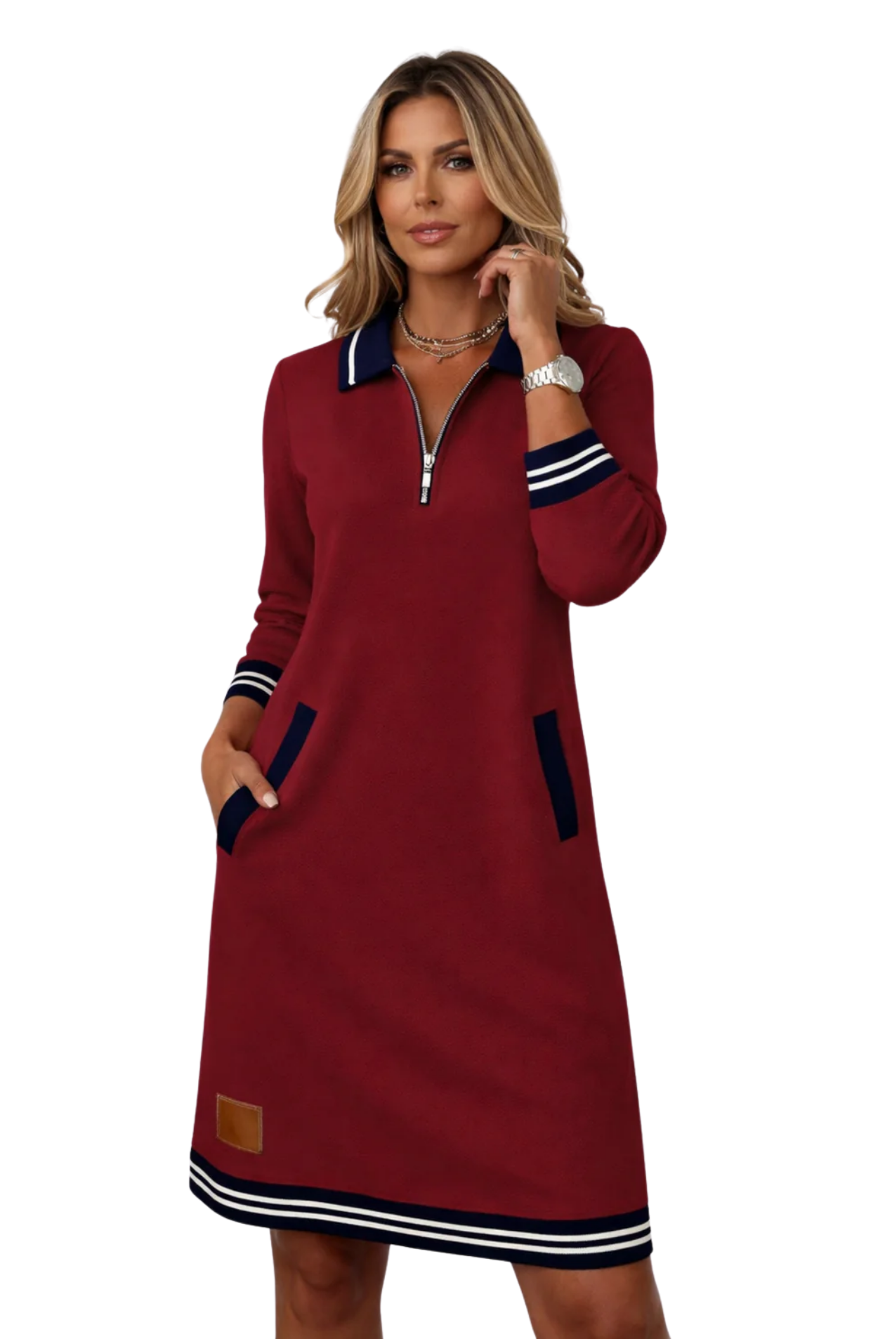 Robe Pull Femme – Style Sport-Chic Élégant