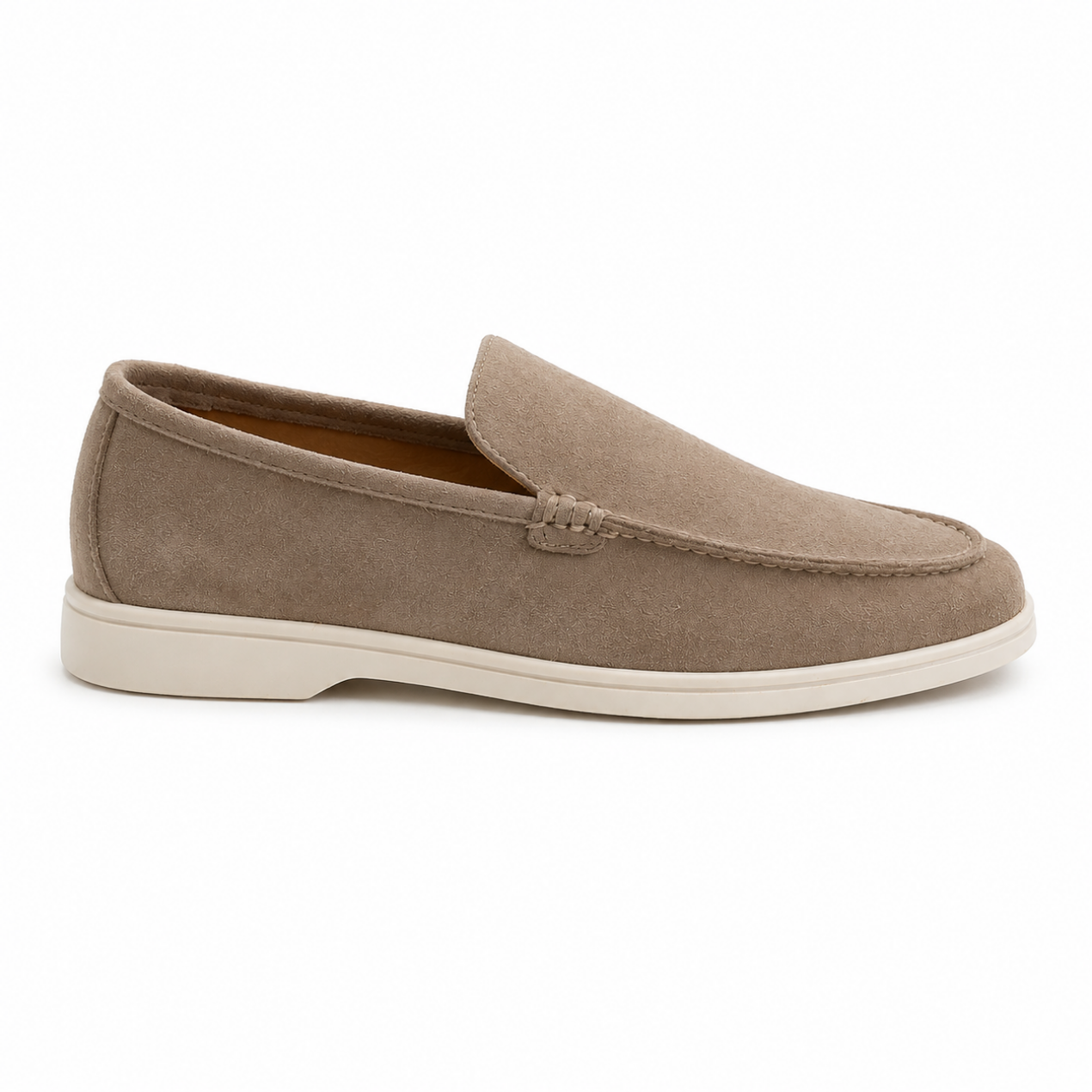Mocassins Slip-On En Suédine Luxe – Style Décontracté Chic