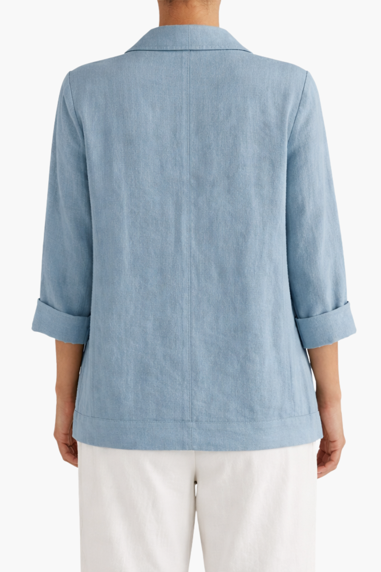Blazer Femme En Linen – Veste Élégante En Lin Coupe Décontractée