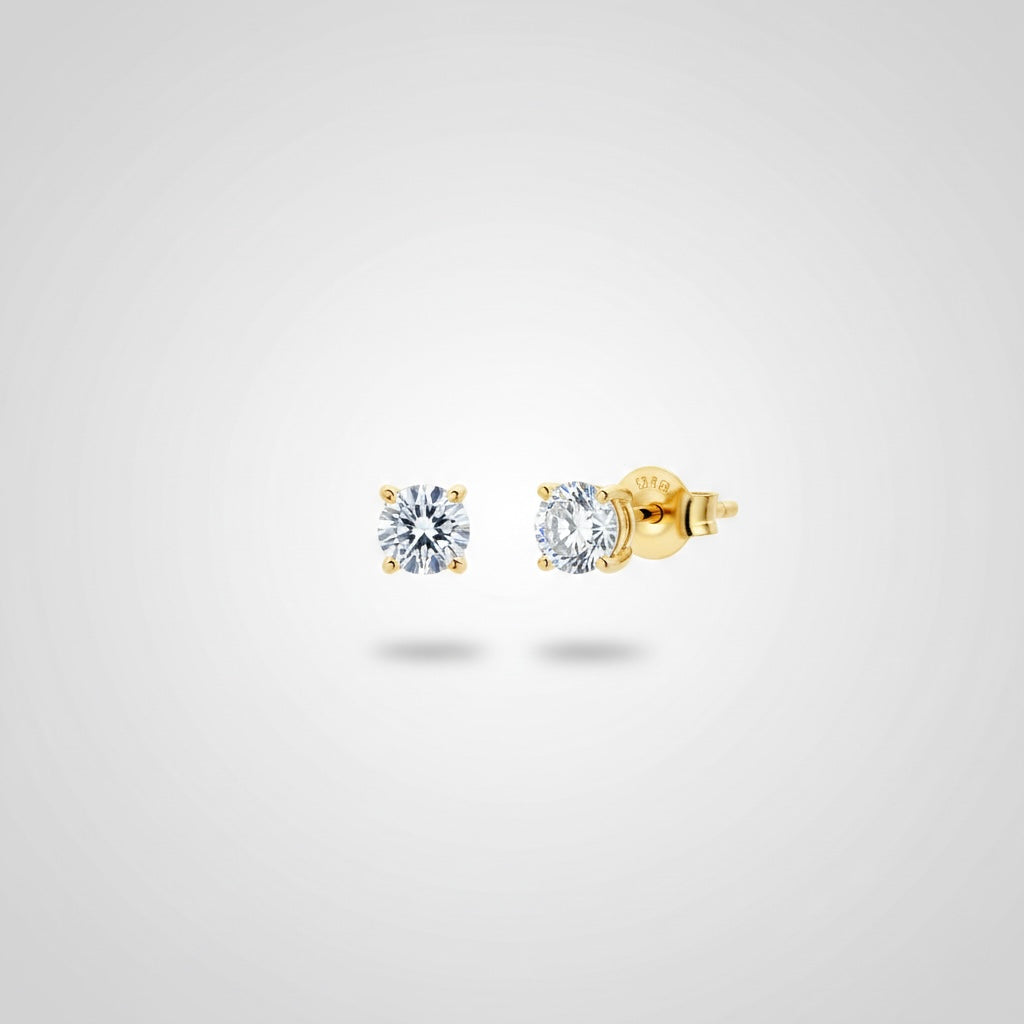Boucles d’oreilles clous classiques