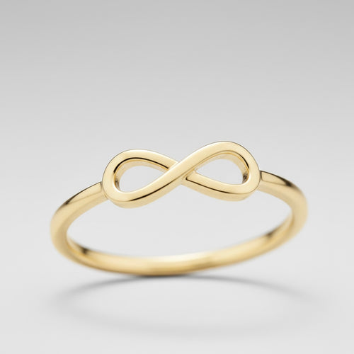 Bague Infini en Or – Symbole d’Éternité et d’Élégance