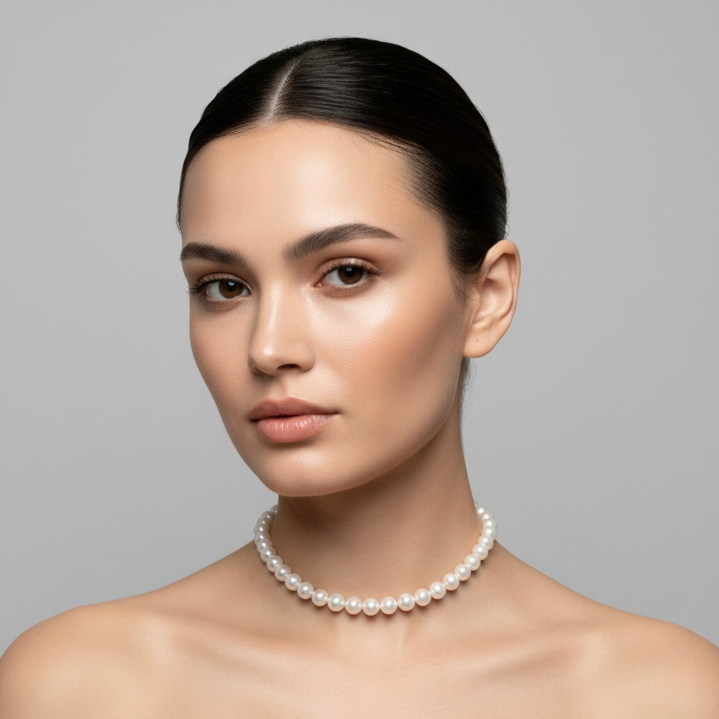 Collier de perles classique