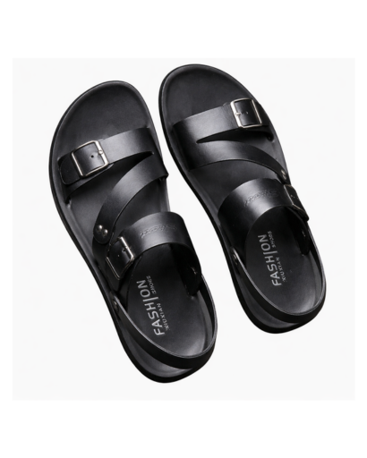 Sandales Homme à Brides Boucles Style Minimaliste
