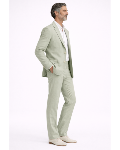 Costume homme 2 pièces – blazer et pantalon droit