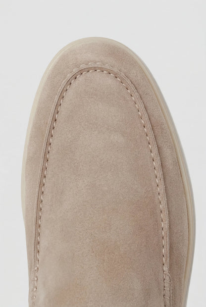 Mocassins mule effet daim - vue 11