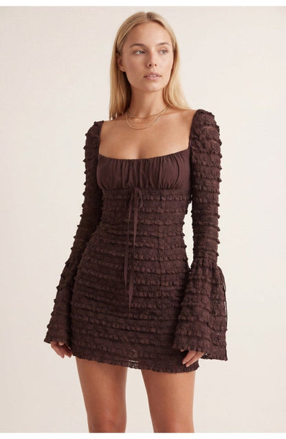 Robe mini moulante femme